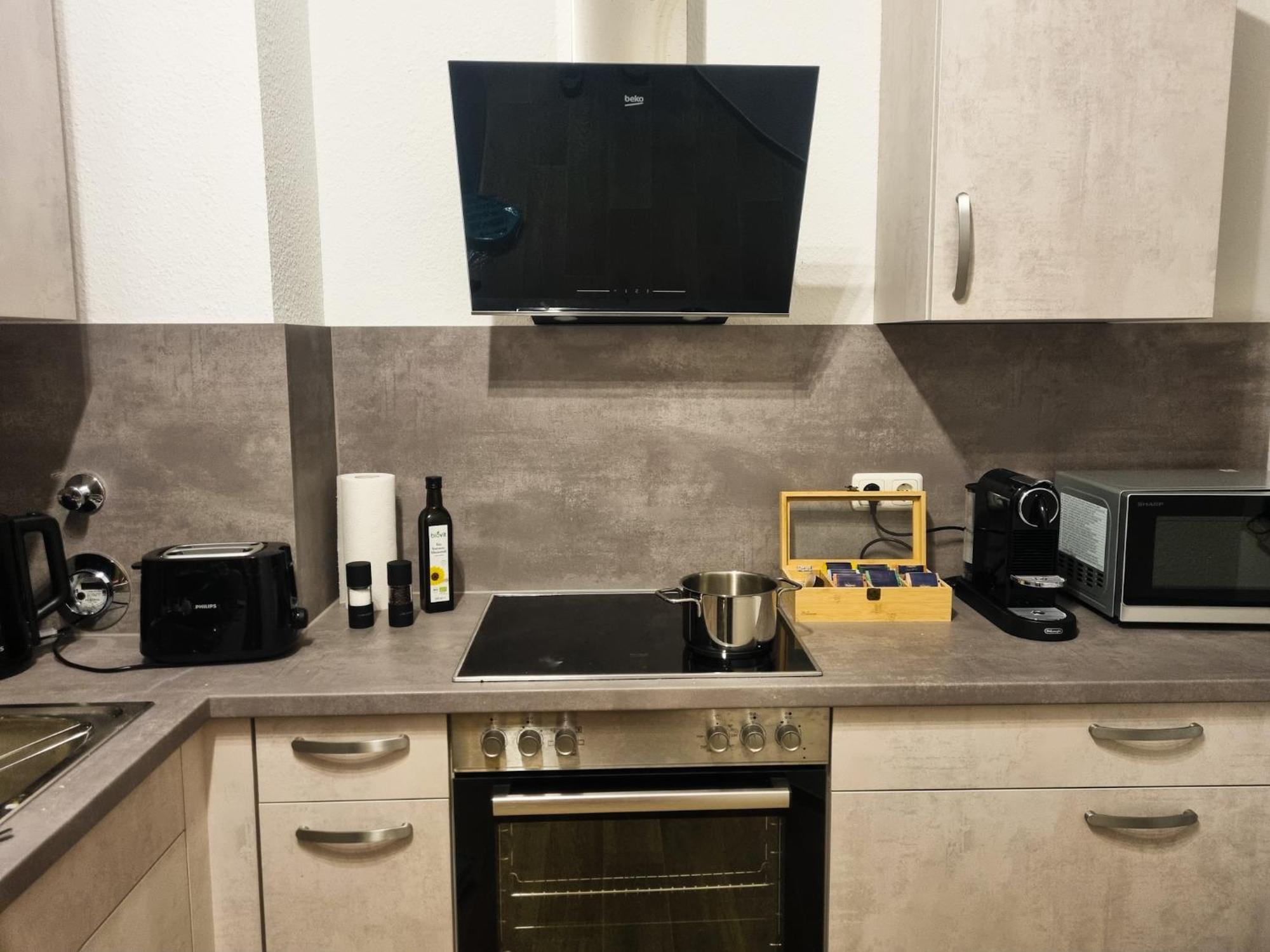 Maremar - Design Maisonette Altstadt - 4 Pers - 57Qm - Luxus Boxspringbett - Kueche - Arbeitsplatz - Privater Parkplatz Greiz Eksteriør bilde