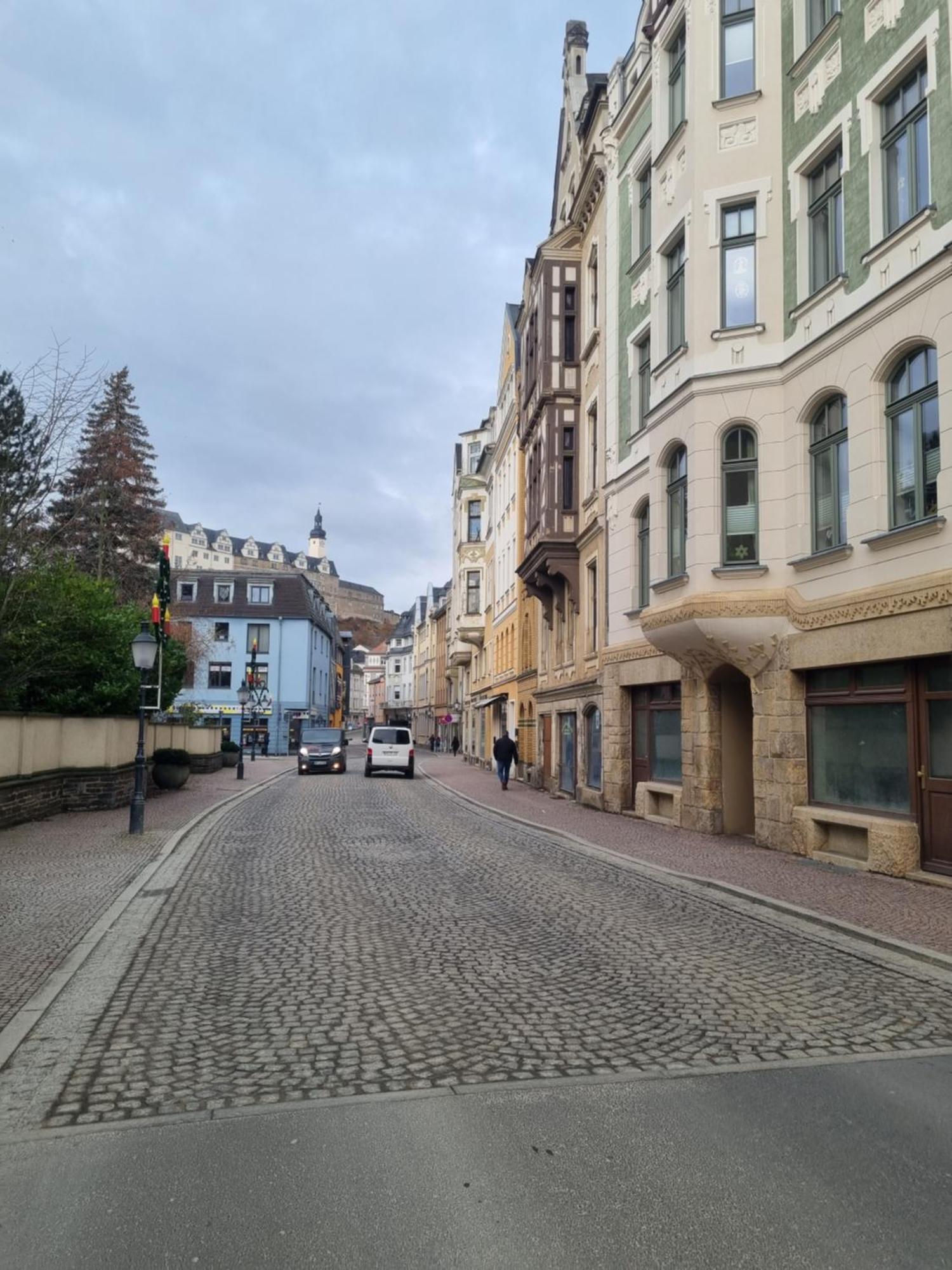 Maremar - Design Maisonette Altstadt - 4 Pers - 57Qm - Luxus Boxspringbett - Kueche - Arbeitsplatz - Privater Parkplatz Greiz Eksteriør bilde