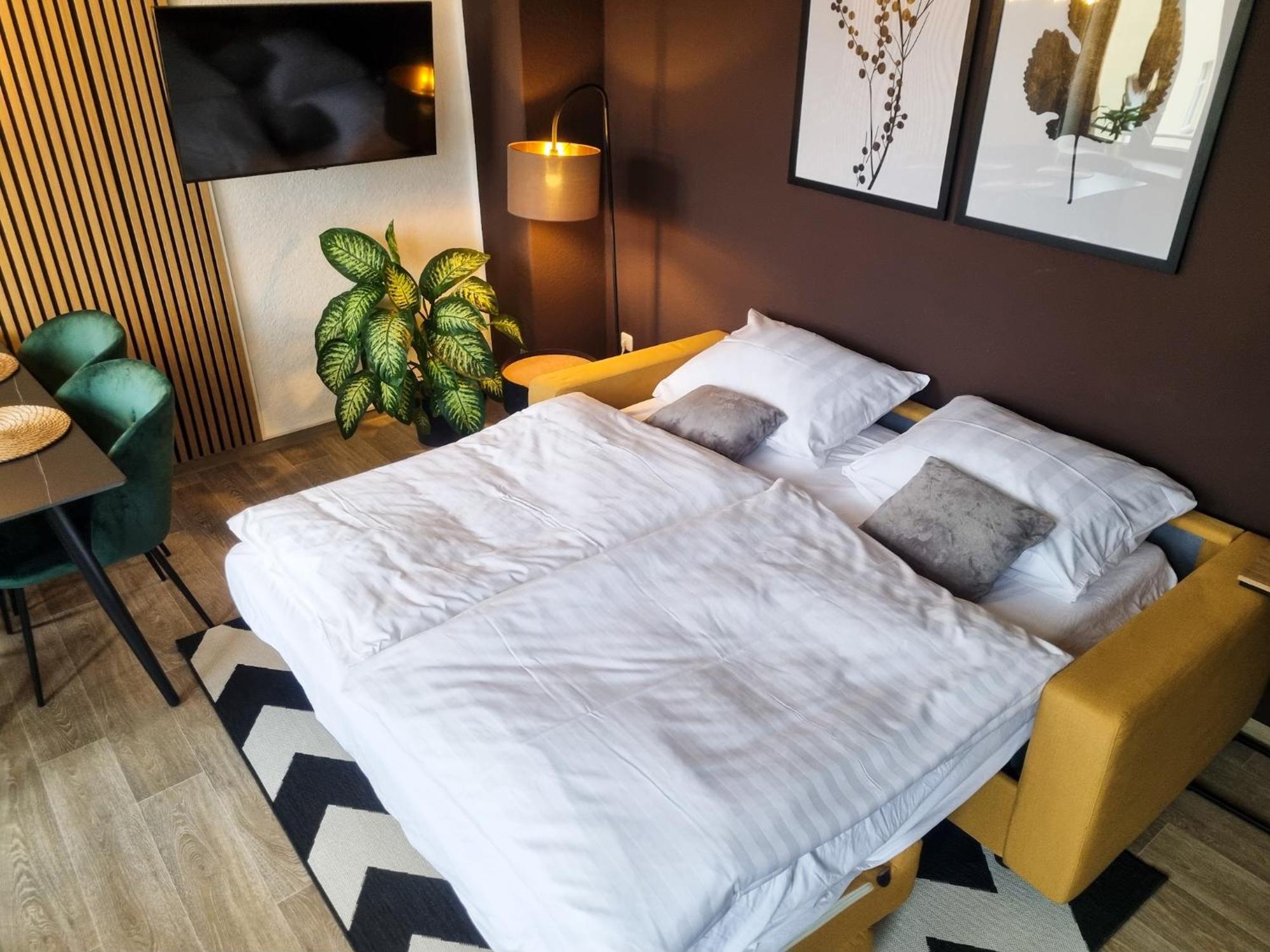 Maremar - Design Maisonette Altstadt - 4 Pers - 57Qm - Luxus Boxspringbett - Kueche - Arbeitsplatz - Privater Parkplatz Greiz Eksteriør bilde